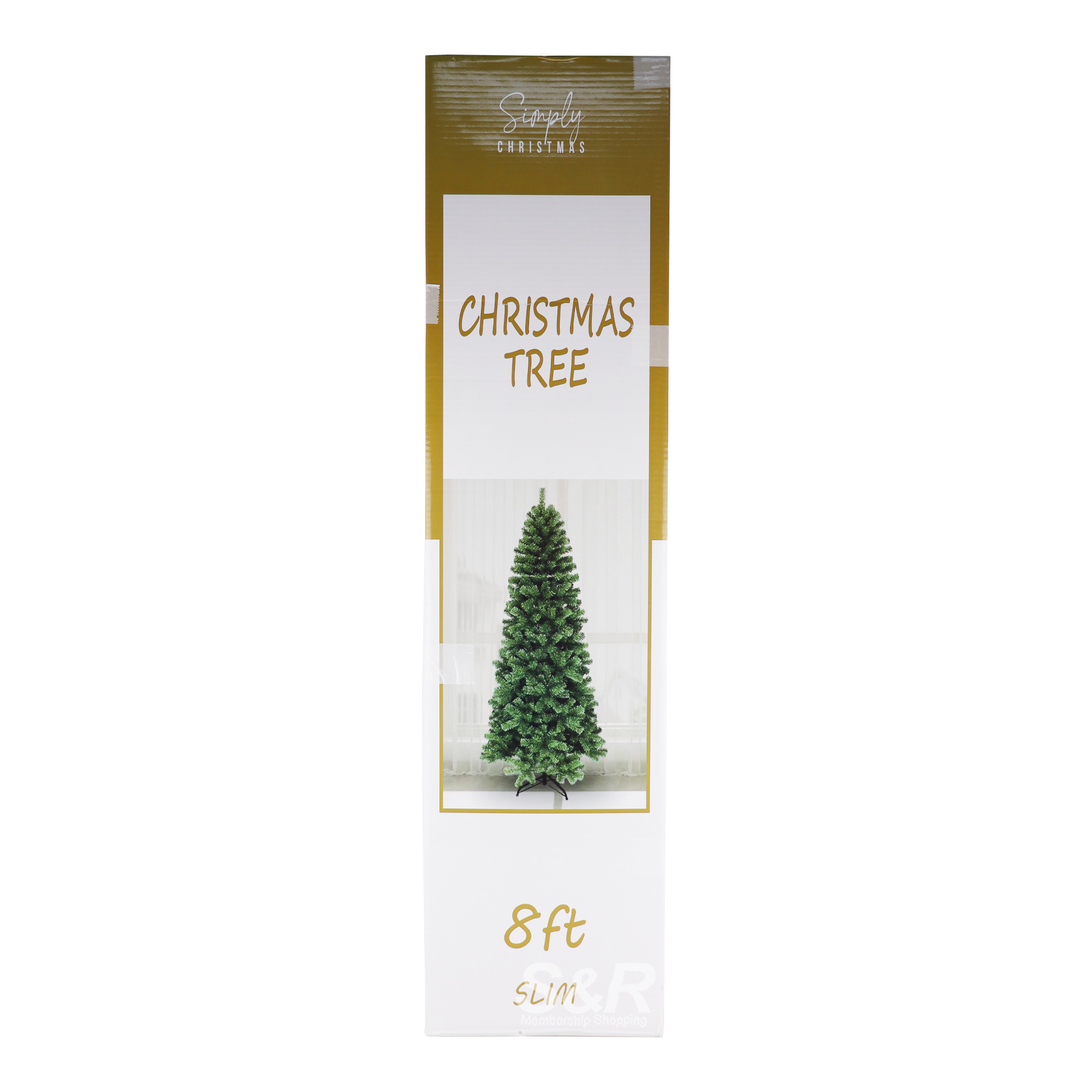 Simply Christmas Slim Christmas Tree 8ft Simply Christmas Slim Christmas Tree 8ft